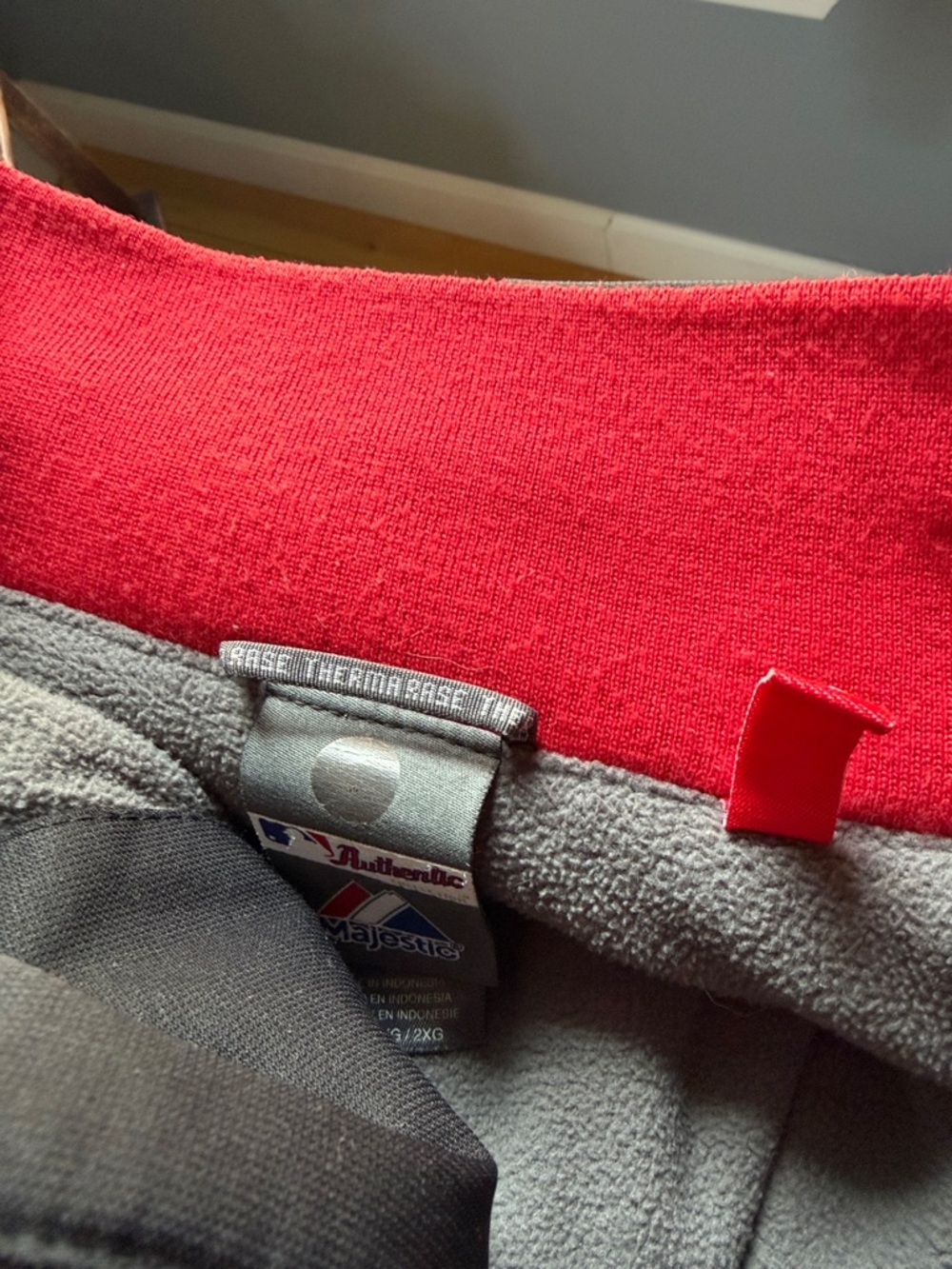 Boston Red Sox Black & Red Full-Zip Jacket Size 2XL Like New Warm - Picture 11 of 13